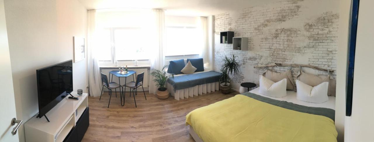 Liebevoll renoviertes Apartment mit Panoramablick Friedrichshafen Buitenkant foto