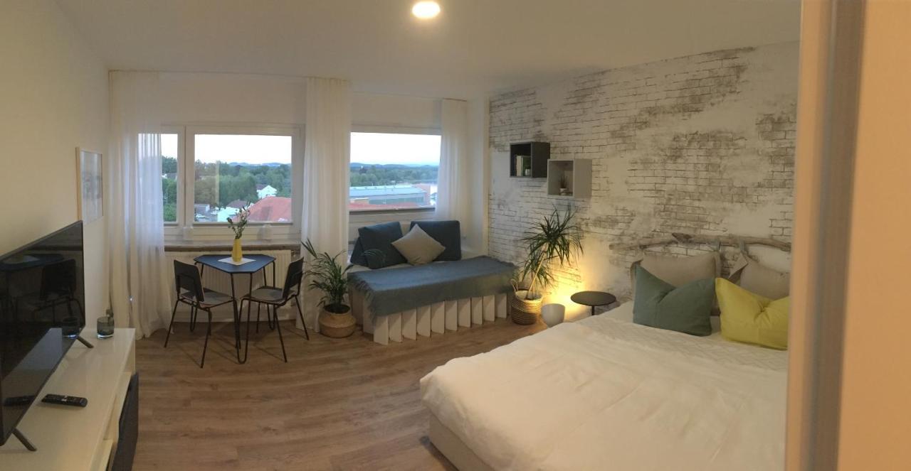 Liebevoll renoviertes Apartment mit Panoramablick Friedrichshafen Buitenkant foto